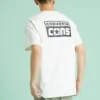 Alphabet Logo Printing Retro Casual Short Sleeve Cream Yellow