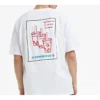 Applique Short-sleeve Tee Unisex White