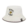 Be Nice Chambray Bucket Hat “Egret”