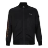 Casual Sports Stand Collar Baseball Jacket Asia Sizing “Black”