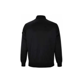 Casual Sports Stand Collar Baseball Jacket Asia Sizing “Black”