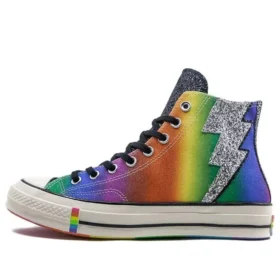 Chuck 70 Hi “Pride Shimmering Black Rainbow”