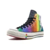 Chuck 70 Hi “Pride Shimmering Black Rainbow”