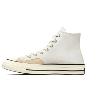 Chuck 70 High “Crafted Patchwork – Egret”