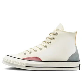 Chuck 70 High “Cream Yellow Blue”