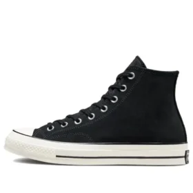 Chuck 70 Suede High “Black White”