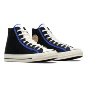 Chuck Taylor 70s High Top “Black Blue Flame”