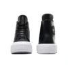 Chuck Taylor All Star Cruise Hi platform trainers “Leather Black”