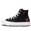 Chuck Taylor All Star EVA Lift Platform Y2K Heart High Top “Black”