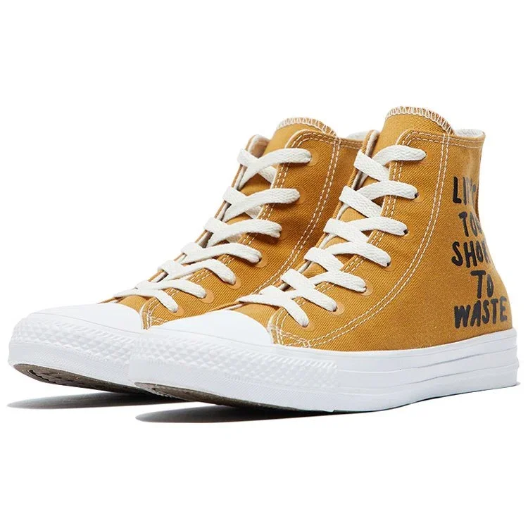 Chuck Taylor All Star Hi Renew “Life”s Too Short To Waste” Chuck Taylor All Star Hi Renew “Life”s Too Short To Waste”
