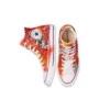 Chuck Taylor All Star High Hand Painted “Orange Red”