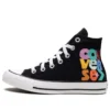 Chuck Taylor All Star High “Smiley Floral Print – Black”