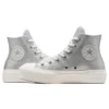 Chuck Taylor All Star Lift Hi “Silver”