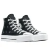 Chuck Taylor All Star Lift Platform Celestial “Black Natural Ivory”