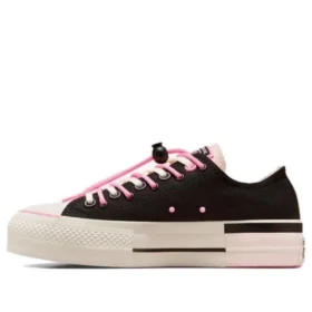 Chuck Taylor All Star Lift Platform Easy On “Black Fable Pink”