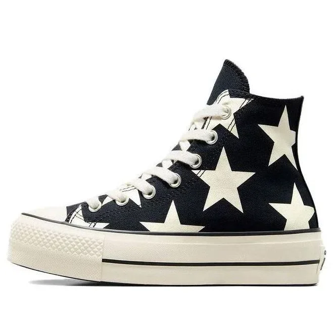 Chuck Taylor All Star Lift Platform Large Stars High “Black White” Chuck Taylor All Star Lift Platform Large Stars High “Black White”