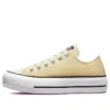 Chuck Taylor All Star Lift Platform Low “Seasonal Color – Lemon Drop”