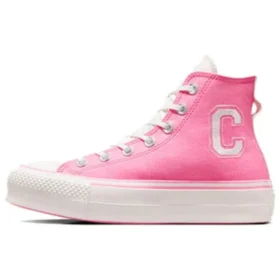 Chuck Taylor All Star Lift Platform Retro Varsity High “Oops Pink”