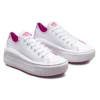 Chuck Taylor All Star Move Low “White Purple”