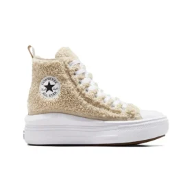 Chuck Taylor All Star Move Platform Sherpa “Beige”