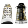 Chuck Taylor All Star Plaid “Black Yellow White”
