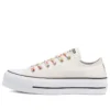 Chuck Taylor All Star Platform Low “Floral Print – Egret”