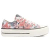 Chuck Taylor All Star Platform Low “Washed Florals”