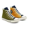 Chuck Taylor All Star Runway Cable Yellow Green Hi Sneakers “Green Yellow”