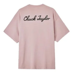 Chuck Taylor Sneaker Patch Crew Neck T-Shirt Asia Sizing “Pink”