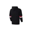 Collegiate Text Pullover Hoodie Asia Sizing “Black”
