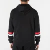 Collegiate Text Pullover Hoodie Asia Sizing “Black”