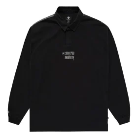 Converse x Awake NY Rugby Shirt Asia Sizing “Black”