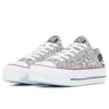 Converse x Chiara Ferragni Chuck Taylor All Star Lift Ox “Silver Red”