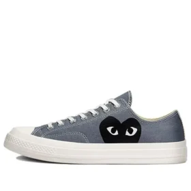 Converse x COMME des GARCONS PLAY Chuck 70 Low “Steel Gray”
