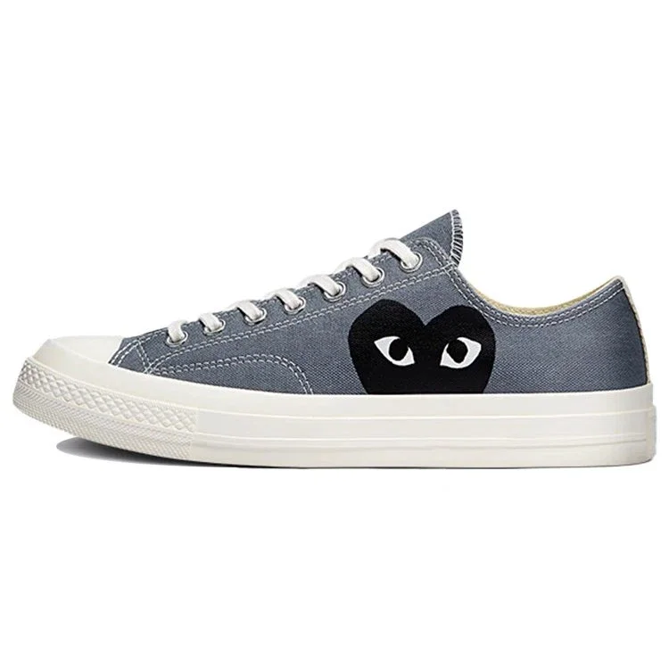 Converse x COMME des GARCONS PLAY Chuck 70 Low “Steel Gray” Converse x COMME des GARCONS PLAY Chuck 70 Low “Steel Gray”