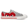 Converse x COMME des GARCONS PLAY Jack Purcell “Drizzle Red” Converse x COMME des GARCONS PLAY Jack Purcell “Drizzle Red”
