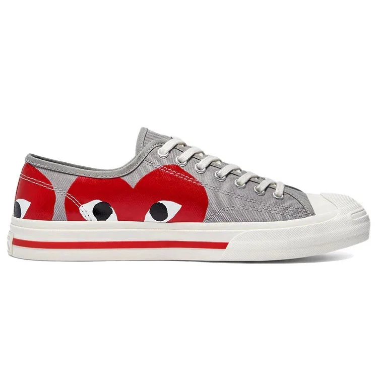 Converse x COMME des GARCONS PLAY Jack Purcell “Drizzle Red” Converse x COMME des GARCONS PLAY Jack Purcell “Drizzle Red”