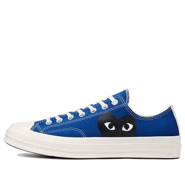 Converse X Comme Des Garons PLAY Chuck 70 Low “Blue Black” Converse X Comme Des Garons PLAY Chuck 70 Low “Blue Black”