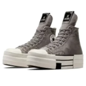 Converse x DRKSHDW DBL DRKSTR OVERDYE Chuck 70 High Top “Grey White”