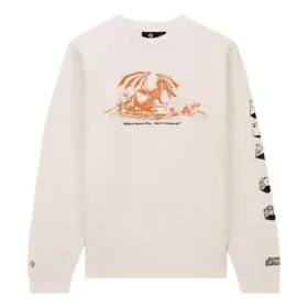 Converse x Dungeons & Dragons Crewneck T-Shirt Asia Sizing “Egret”