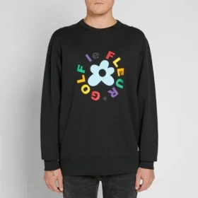 Converse x Golf Le Fleur Crew Sweatshirt Asia Sizing “Black” Converse x Golf Le Fleur Crew Sweatshirt Asia Sizing “Black”