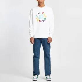Converse x Golf Le Fleur Crew Sweatshirt Asia Sizing “White” Converse x Golf Le Fleur Crew Sweatshirt Asia Sizing “White”