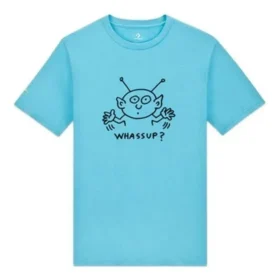 Converse x Keith Haring Alien T-Shirt Asia Sizing “Haring Blue”