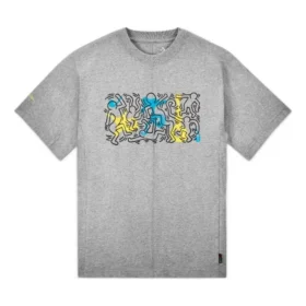 Converse x Keith Haring Shapes T-Shirt Asia Sizing “Grey”