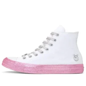 Converse x Miley Cyrus Chuck Taylor All Star High “White Pink”