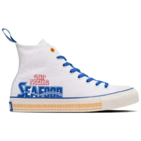 Converse x Nissin Cup Noodles Chuck Taylor All Star Hi Sea food “White Blue”
