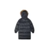 Convertible Long Down Jacket Asia Sizing “Black”