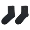 Core Twin Pack Jack Purcell Mid Crew Socks “Black”