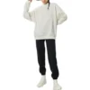 Cozy Utility Crew Asia Sizing “White”