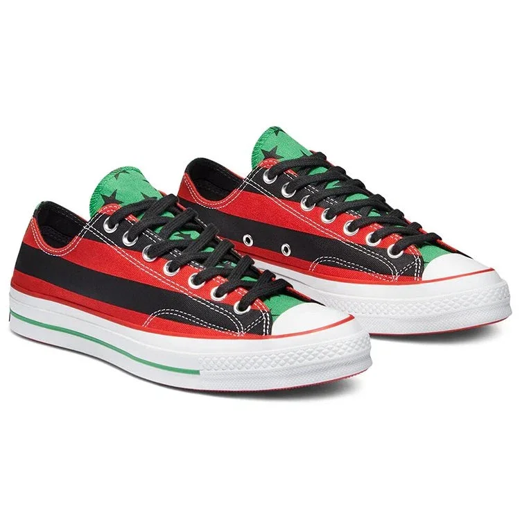 Denim Tears x Chuck 70 Low “Pan-African Flag” Denim Tears x Chuck 70 Low “Pan-African Flag”